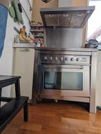 Vrijstaand 5-pits gasfornuis met oven (reparatie nodig), Witgoed en Apparatuur, Fornuizen, Ophalen, Gebruikt, 60 cm of meer, Gas