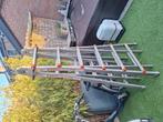 Grote waku ladder inschuifbaar, Doe-het-zelf en Verbouw, Ladders en Trappen, Ophalen, Zo goed als nieuw, 4 meter of meer