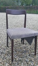 Set  Lübke palisander  eetkamerstoelen Stof naar wens!, Ophalen, Zo goed als nieuw, Bruin, Stof