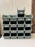 17x stapelbare magazijnbak 45x25x22.5cm, Ophalen, Gebruikt
