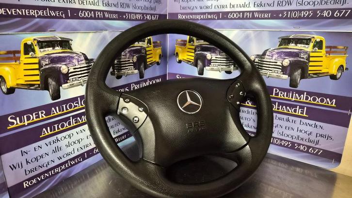 Mercedes c-klasse w203. stuurwiel met airbag. rtnr A20346008, Auto-onderdelen, Besturing, Mercedes-Benz, Gebruikt, 3 maanden garantie