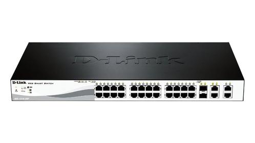 D-Link Switch 24 + 4 + 2 SFP - DES1210-28 15-8, Computers en Software, Netwerk switches, Gebruikt, Verzenden
