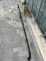 Zwarte gordijnroede, Huis en Inrichting, Ophalen, Zwart, Zo goed als nieuw, 200 cm of meer