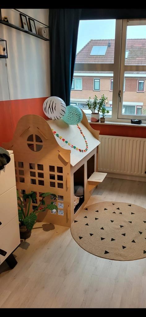PlayHouse Wood van DesignNest – Speelhuisje van hout, Kinderen en Baby's, Speelgoed | Houten speelgoed, Zo goed als nieuw, Overige typen