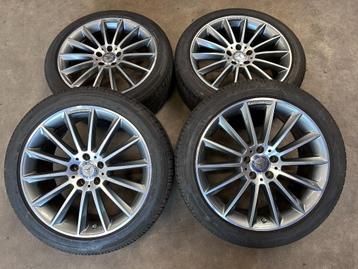 19 inch originele AMG velgen + zomerbanden Mercedes GLA  beschikbaar voor biedingen