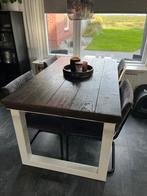 Eetkamerset, Ophalen of Verzenden, Gebruikt, 4 tot 6 stoelen