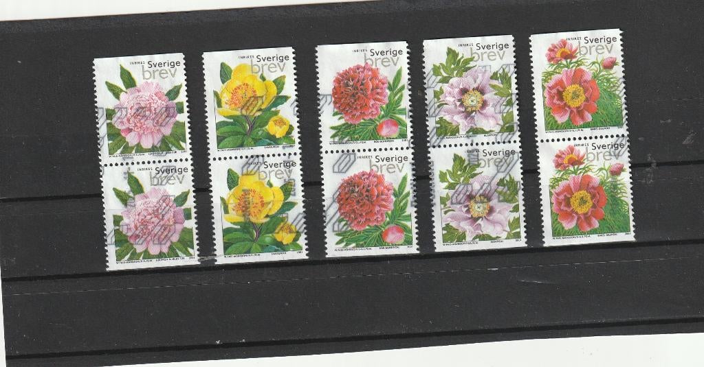 Zweden 2001 Mi.no 2236 Do/Du t/m 2240 Do/Du, Ophalen of Verzenden, Zweden, Gestempeld