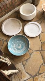 Bloempot met 3 schalen!, Antiek en Kunst, Antiek | Servies compleet, Ophalen