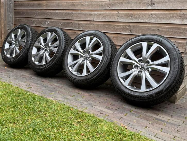 Orig Mazda CX-30 MX-30 CX-3 18 inch velgen + winterbanden, Auto-onderdelen, Banden en Velgen, Banden en Velgen, Winterbanden, 18 inch