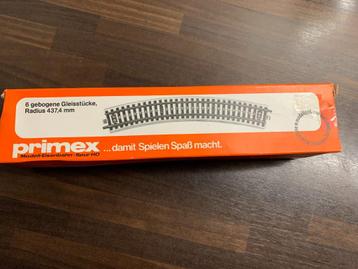 Primex gebogen rails 437,4 mm 5077 beschikbaar voor biedingen