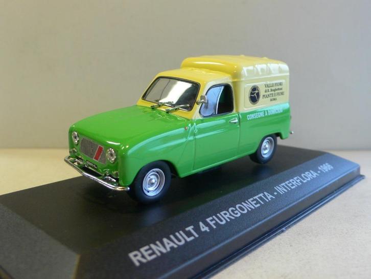 renault 4 bestel 1966- in italiaanse uitv. zie grill- 1/43, Hobby en Vrije tijd, Modelauto's | 1:43, Nieuw, Auto, Overige merken