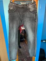 stoere grijze jeans Ivy Denim 42 zgan, Verzenden, Maat 42/44 (L), Zo goed als nieuw, Grijs