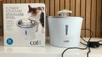 Catit flower fountain stainless steel, Dieren en Toebehoren, Ophalen of Verzenden, Automatisch, Zo goed als nieuw