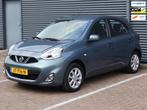 Nissan Micra 1.2 Acenta |Cruise|Airco|Dealer Onderhouden|LMV, Voorwielaandrijving, Euro 5, Stof, Gebruikt