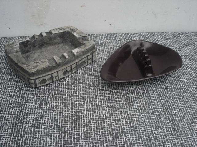 Drie HÉÉL verschillende asbakjes, Verzamelen, Rookartikelen, Aanstekers en Luciferdoosjes, Gebruikt, Asbak, Ophalen of Verzenden