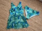 Tankini in blauw met turquoise, maat 44, nieuw, Nieuw, Blauw, Shein, Bikini