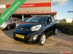 Kia Picanto 1.0 CVVT airco lm velgen, Voorwielaandrijving, Euro 5, Stof, Gebruikt