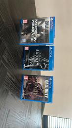 Skyrim, COD Modernwarfare, COD advanced warfare, Spelcomputers en Games, Ophalen, Vanaf 18 jaar, Shooter, 1 speler