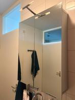 Badkamer spiegelkast met verlichting, Ophalen, Spiegelkast, 50 tot 100 cm, Minder dan 25 cm