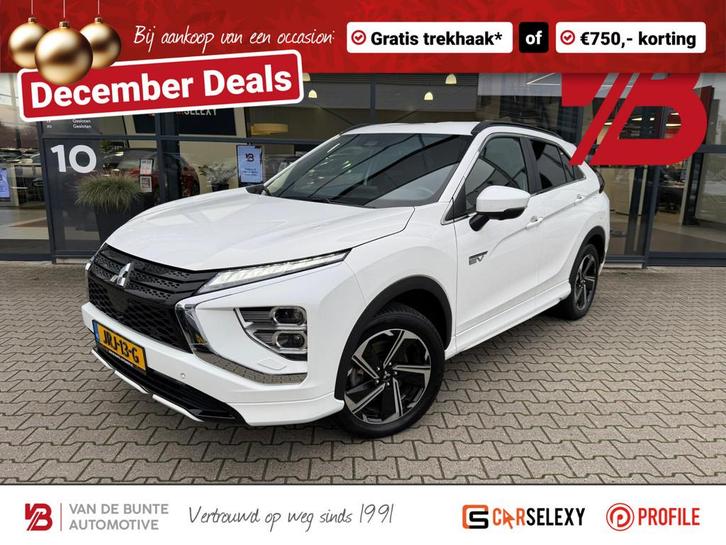 Mitsubishi Eclipse Cross 2.4 PHEV Black Edition *ACC*, Auto's, Mitsubishi, Bedrijf, Te koop, Eclipse Cross, 360° camera, 4x4, ABS