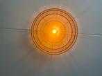 Rotan plafond lamp, Ophalen of Verzenden, Zo goed als nieuw, Minder dan 50 cm