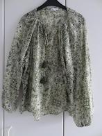 Blouse in ecru/groen van Primark maat M, Kleding | Dames, Blouses en Tunieken, Maat 38/40 (M), Primark, Ophalen of Verzenden, Zo goed als nieuw
