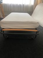 opklapbaar eenpersoonsbed inclusief matras bezorging mogelij, Gebruikt, Eenpersoons, Ophalen of Verzenden, 80 cm