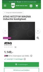Atag inductiekookplaat, Witgoed en Apparatuur, Ophalen, Gebruikt, 4 kookzones, Inbouw