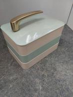 Vintage Shumm Duitse Naaidoos/Make-up Doos Jaren 50, Huis en Inrichting, Ophalen, Minder dan 50 cm, Gebruikt, Minder dan 50 cm