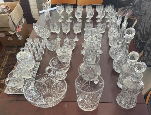 Mooi uniek Violeta Kristallen Set, Antiek en Kunst, Antiek | Glas en Kristal, Ophalen