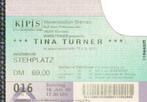 Tina Turner Concert Ticket Bremen 1996, Foto of Kaart, Gebruikt, Verzenden