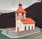 H0 1:87 Kerk voor bij de modelspoorbaan., Hobby en Vrije tijd, Modeltreinen | H0, Overige merken, Gebruikt, Gelijkstroom of Wisselstroom