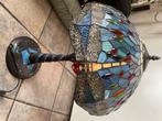 Tiffany Style Dragonfly tafellamp, Ophalen, Glas, Nieuw, Minder dan 50 cm