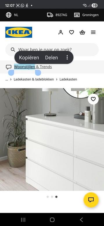 Malm glasplaat wit 160x48 - afbeelding 3