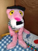 Oude Pink Panter knuffel met stokbrood en alpino pet 1989, Ophalen of Verzenden