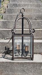 Oude lantaarn/hanglamp, Tuin en Terras, Buitenverlichting, Ophalen, Gebruikt, Staande lamp, 50 tot 250 watt