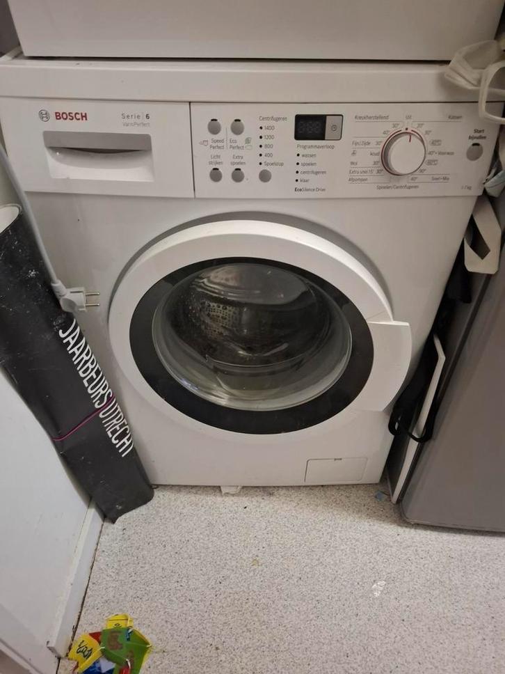 Wasmachine Bosch serie 6 varioperfect, Witgoed en Apparatuur, Wasmachines, Gebruikt, Voorlader, 6 tot 8 kg, 85 tot 90 cm, 1200 tot 1600 toeren