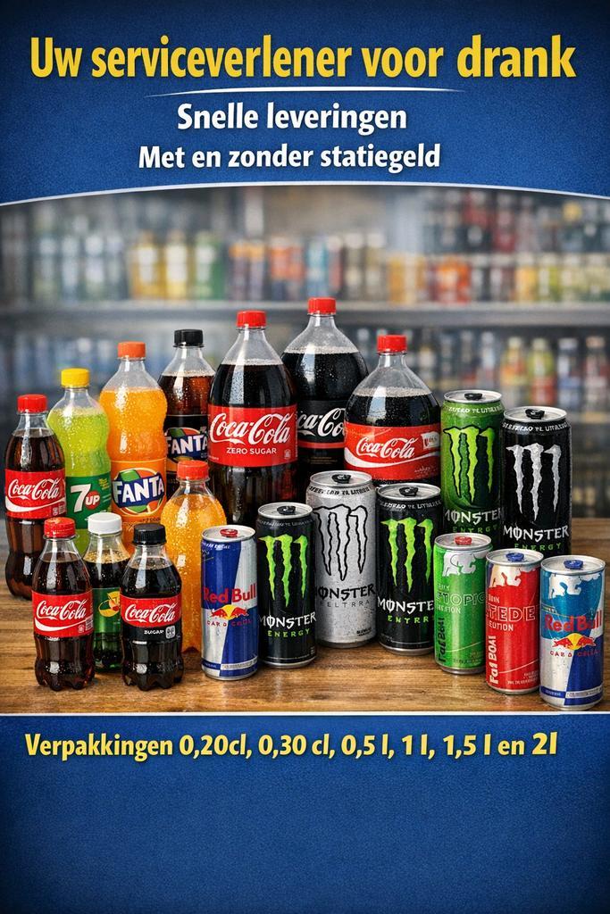 Diverse Frisdranken, Diversen, Levensmiddelen, Ophalen