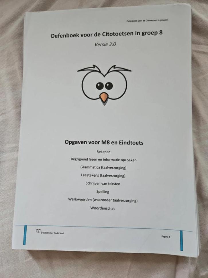 oefentoetsen cito dik pak, Boeken, Schoolboeken, Gelezen, Nederlands, Overige niveaus, Ophalen of Verzenden