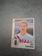 Panini sticker Voetbal 89. Speler Ger Schuman MVV Maastricht, Verzenden, Zo goed als nieuw, Sticker