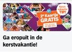 AH spaarkaarten Uitjes, Tickets en Kaartjes, Twee personen, Kortingskaart