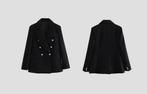 Zwart geruit dames colbert vrouwen blazer jasje casual sjiek, Kleding | Dames, Verzenden, Nieuw, Zwart, Jasje