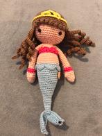 Gehaakte mermaid zeemeermin nieuw handmade, Verzenden, Nieuw, Overige typen