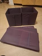 5x Kallax opbergbox ikea paars, Ophalen of Verzenden, Zo goed als nieuw