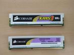 Corsair RAM 2x2GB, Desktop, Gebruikt, 4 GB, DDR3