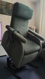 Doge sta op relaxstoel stof., Huis en Inrichting, Fauteuils, Ophalen, Gebruikt, Minder dan 75 cm, 50 tot 75 cm