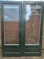 Openslaande deuren, terrasdeuren, tuindeuren, Doe-het-zelf en Verbouw, Ophalen, 120 cm of meer, 215 cm of meer, Glas