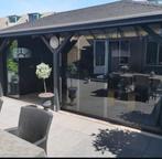 Glazen schuifdeuren veranda - 7 stuks, Doe-het-zelf en Verbouw, Glas en Ramen, Gevelraam of Ruit, Gebruikt, 80 tot 120 cm, Dubbelglas