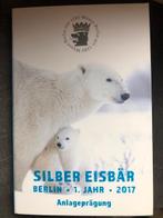 2017 Berlin - Eisbär - 1/2 silver in coincard, Ophalen of Verzenden, Zilver