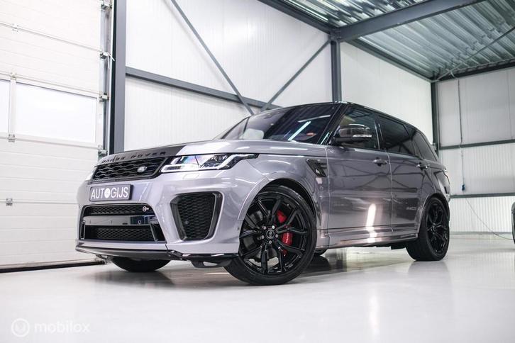 Range Rover Sport P575 SVR Carbon Edition | Full carbon pack, Auto's, Land Rover, Bedrijf, Te koop, 360° camera, 4x4, ABS, Achteruitrijcamera